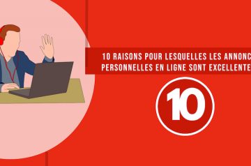 10 raisons pour lesquelles les annonces personnelles en ligne sont excellentes !